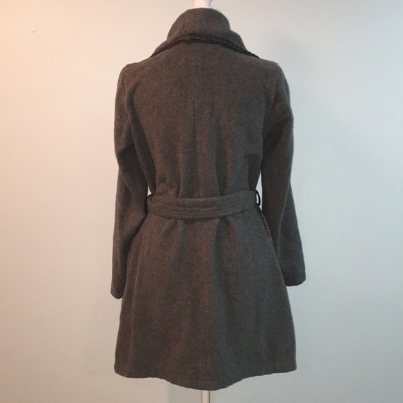 Nanette Lepore Belted Wrap Trench Coat Jacket - Picture 4 of 9